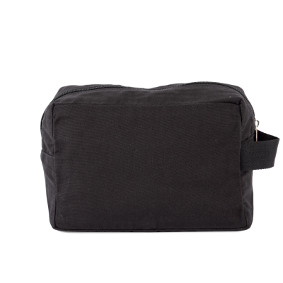 K-loop organic cotton toiletry pouch